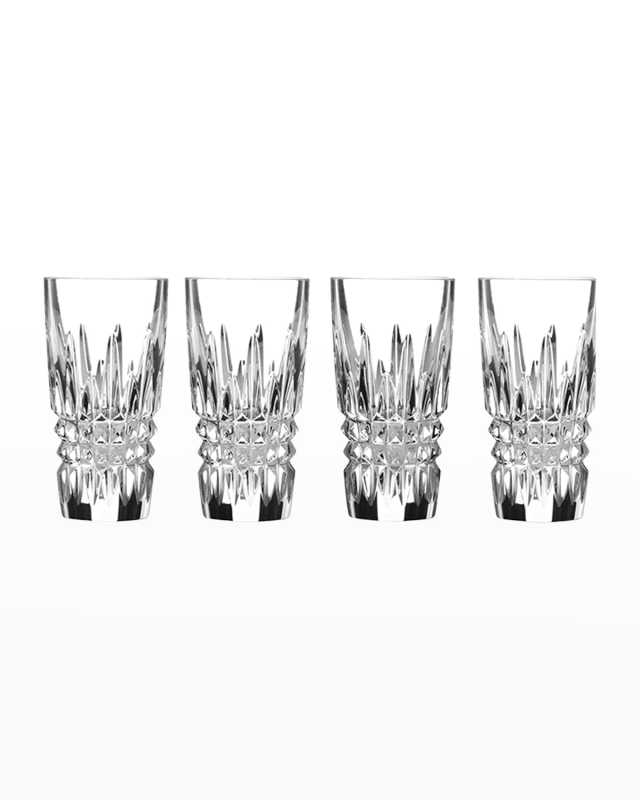 Lismore Diamond Shot Glasses, Set of 4